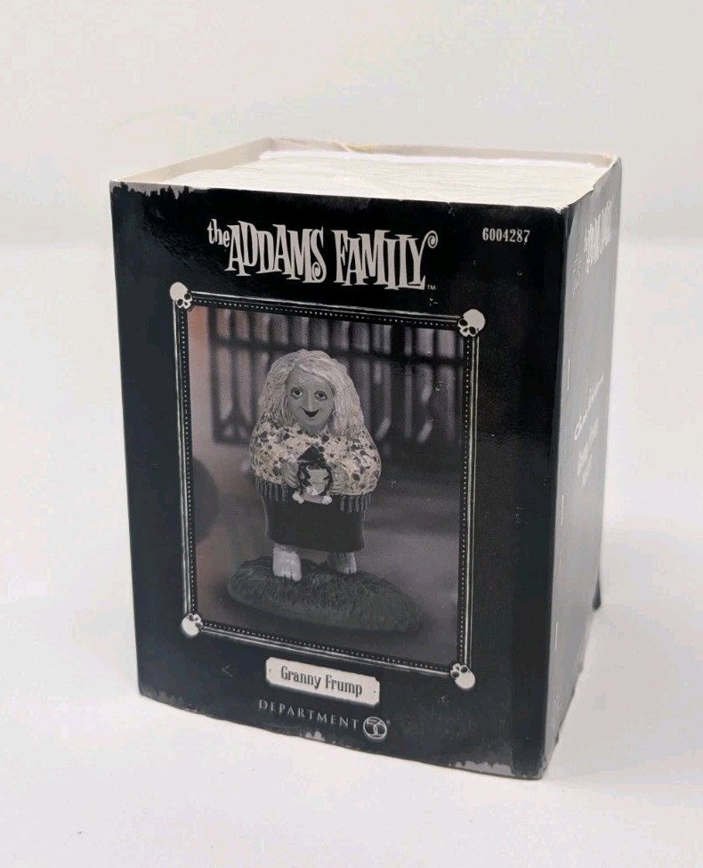Department 56 The Addams Family Granny Frump Figure Halloween Village