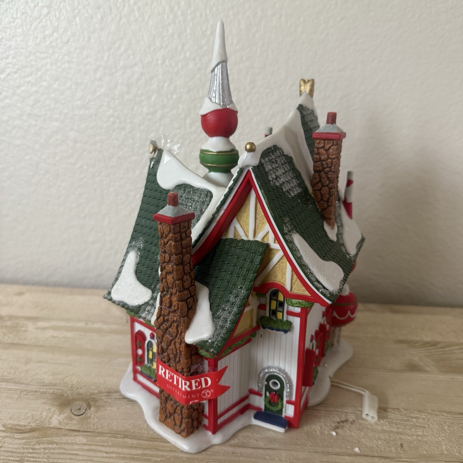 Department 56 Christmasland Tree Toppers North Pole Series #56.56960 Lighted