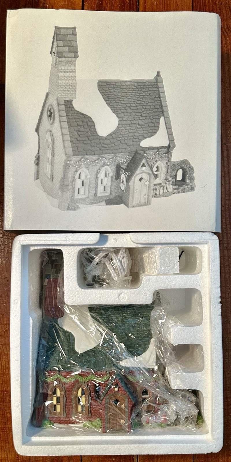 Dept 56 Dickens Village Dudden Cross Church #58343 Great Condition