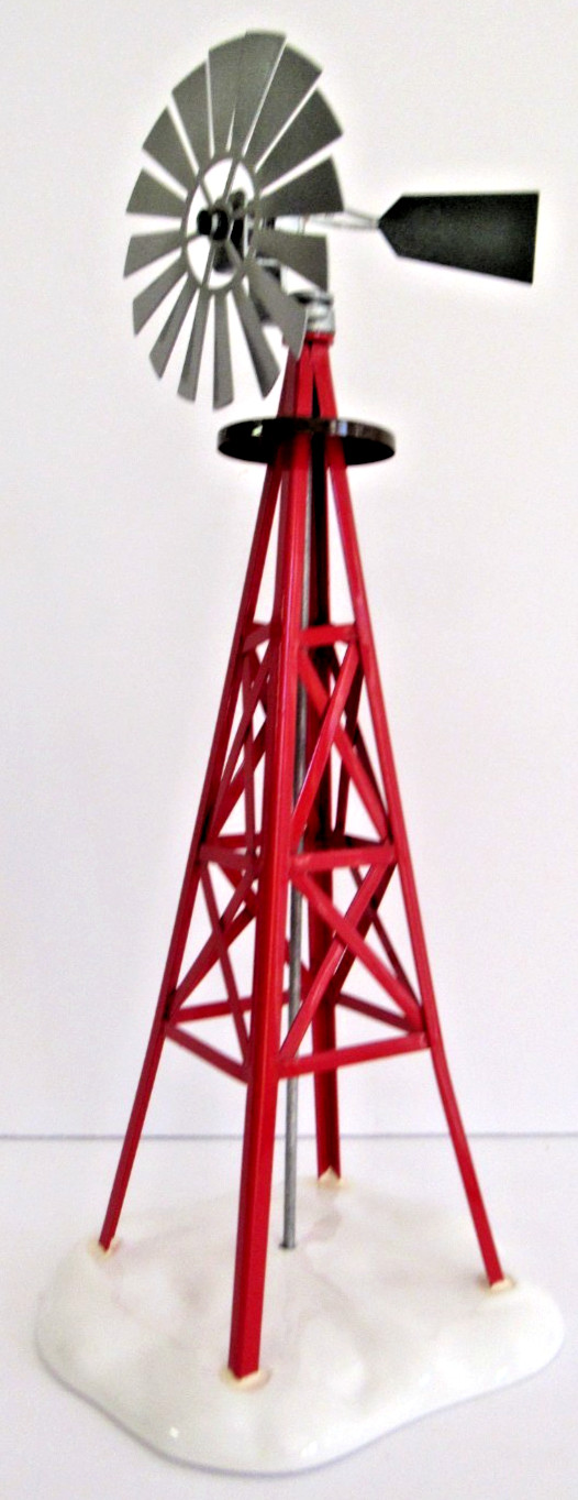 DEPT 56 “WINDMILL” ~ (11.5″ TALL) ~ (1993) ~ *** ORIGINAL SNOW VILLAGE ***