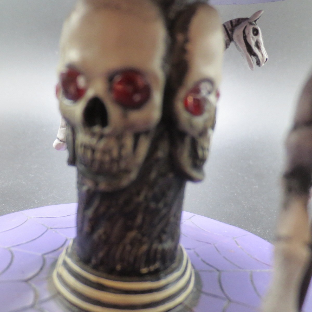 Ashland Tiny Treasures Halloween Village Haunted Carousel Carnival Circus