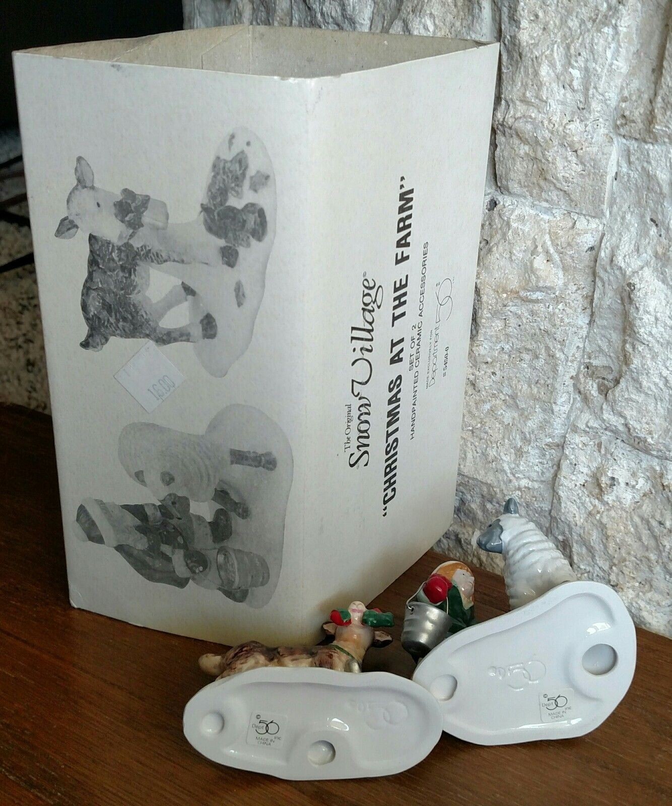Christmas At The Farm #54500 Snow Village Department 56 -BUYER GUARANTEE