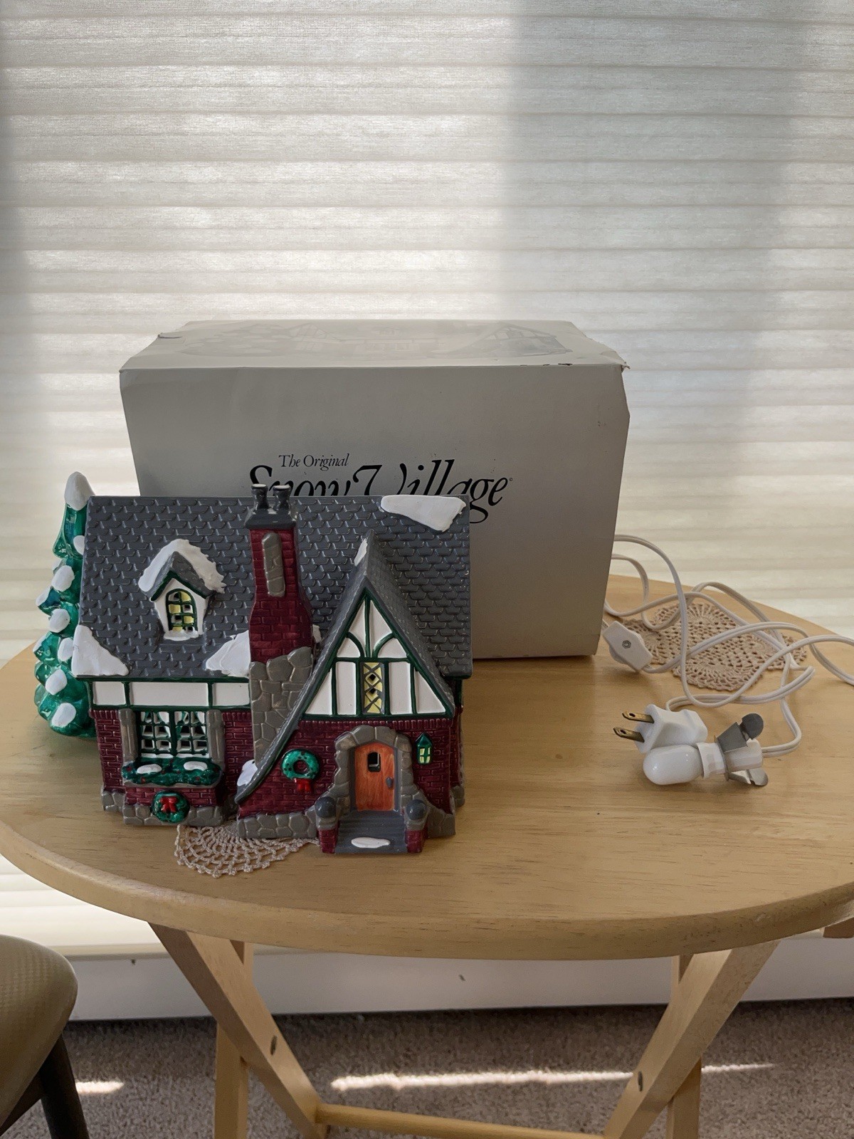 Dept 56- Oak Grove Tudor Snow Village