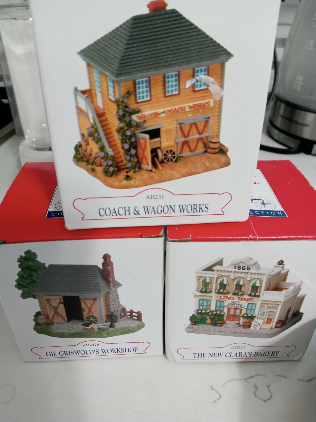 Vintage Liberty Falls Americana Collection – set of 3 Buildings