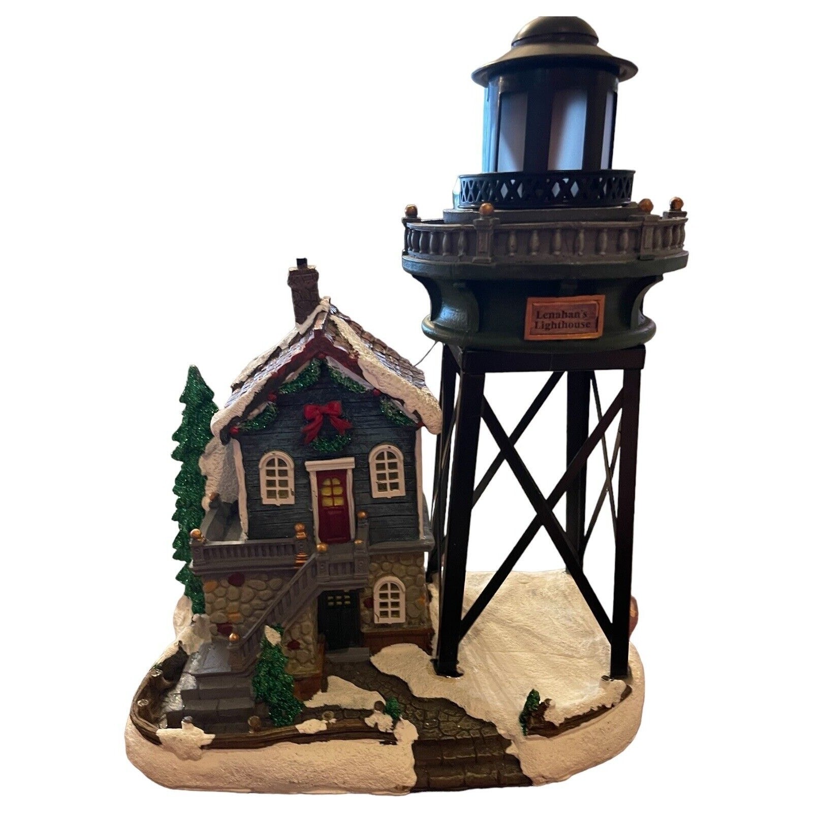 Carole Towne Lenahan’s Lighthouse LED House Christmas 2019