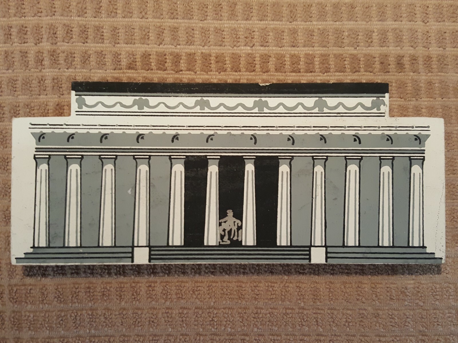 Hometown Collectibles Washington DC Series Lincoln Memorial 1990 USA Abe
