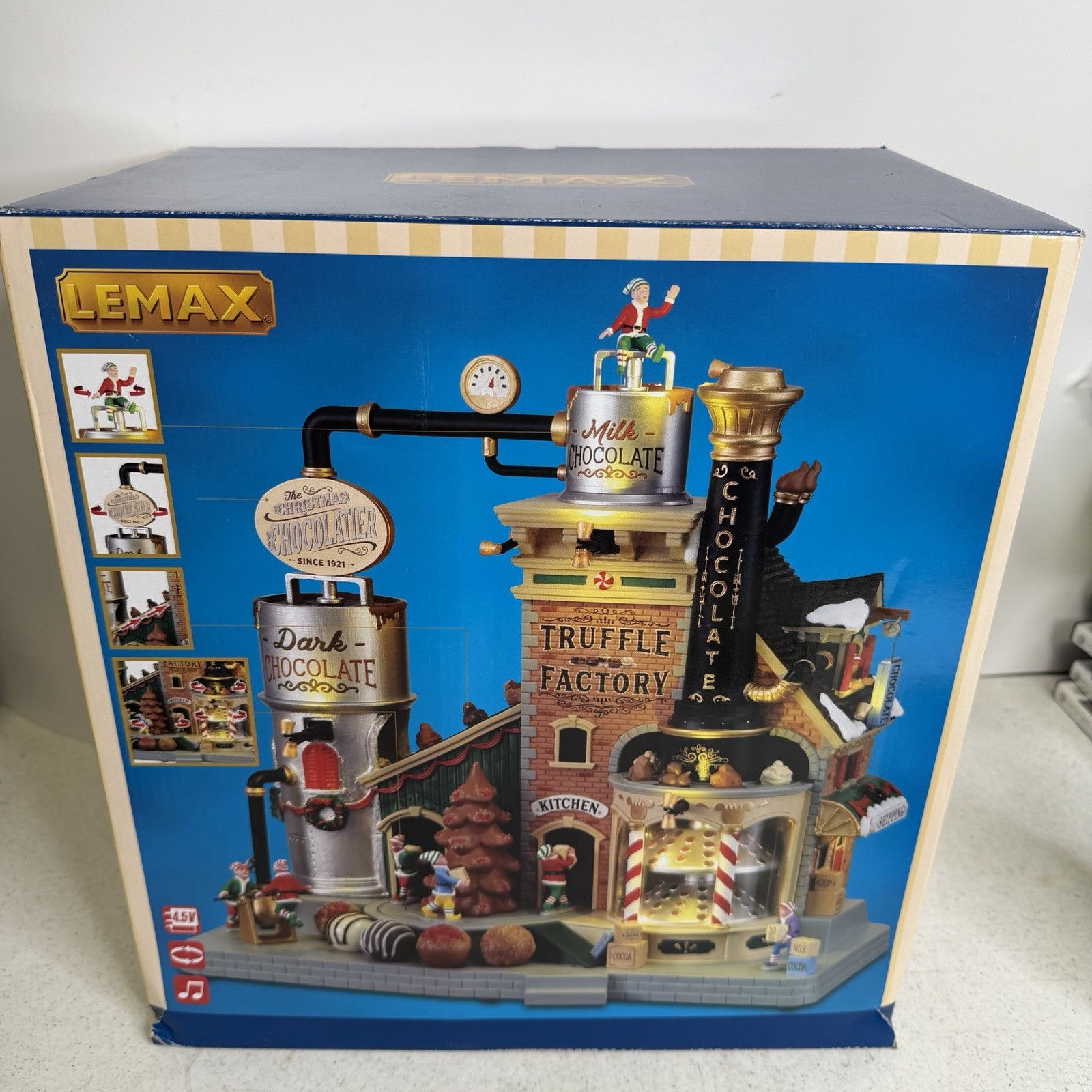 Lemax Christmas Chocolatier Truffle Factory #15805 2021 New In Box