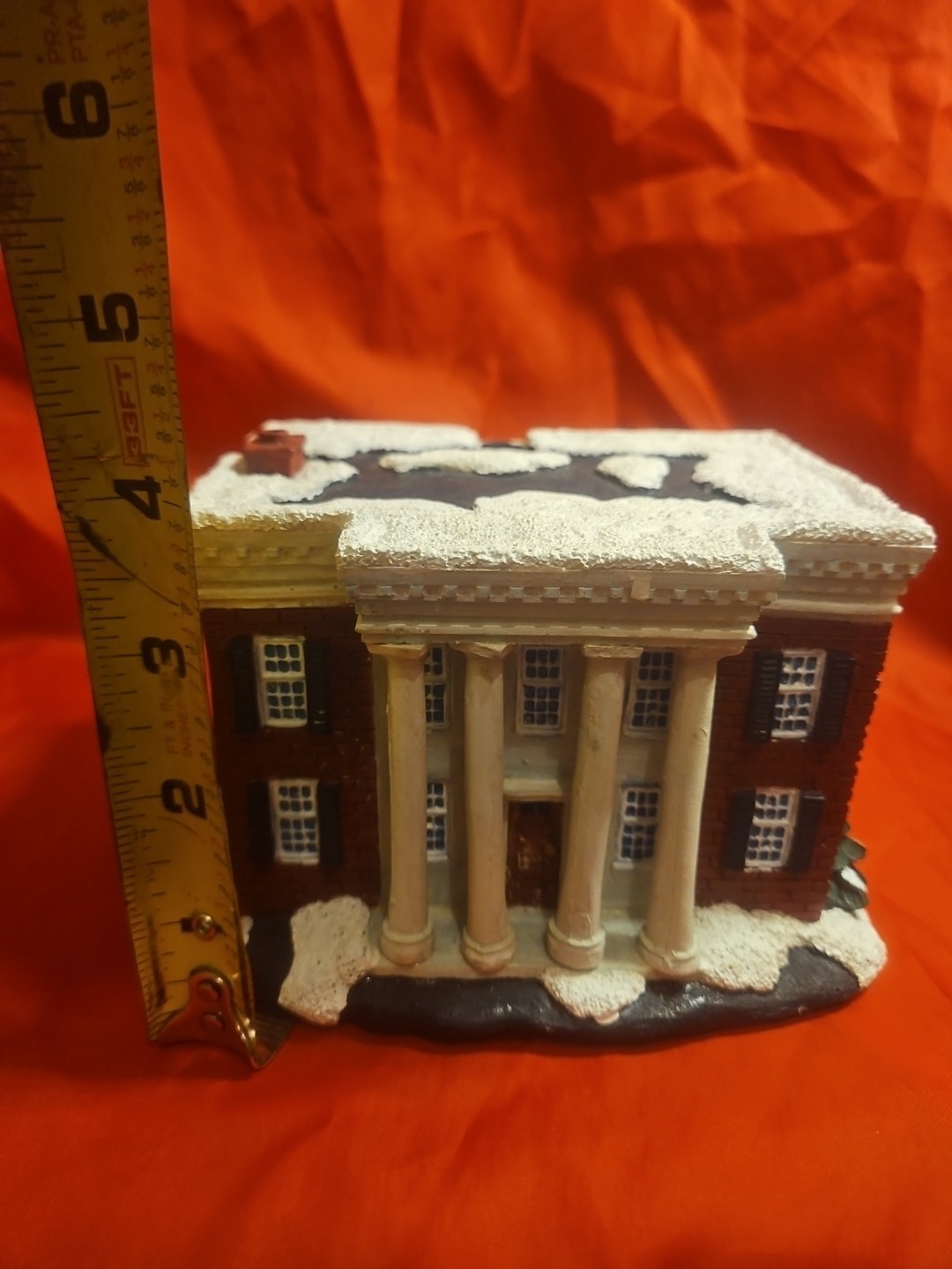 2 Christmas Village Building- One City Hall. Yemi On Bottom