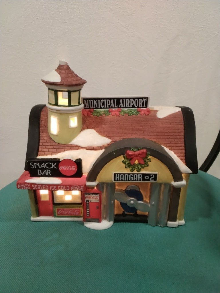 Coca Cola Town Square Municipal Airport Hangar #2 Snack Bar Lighted