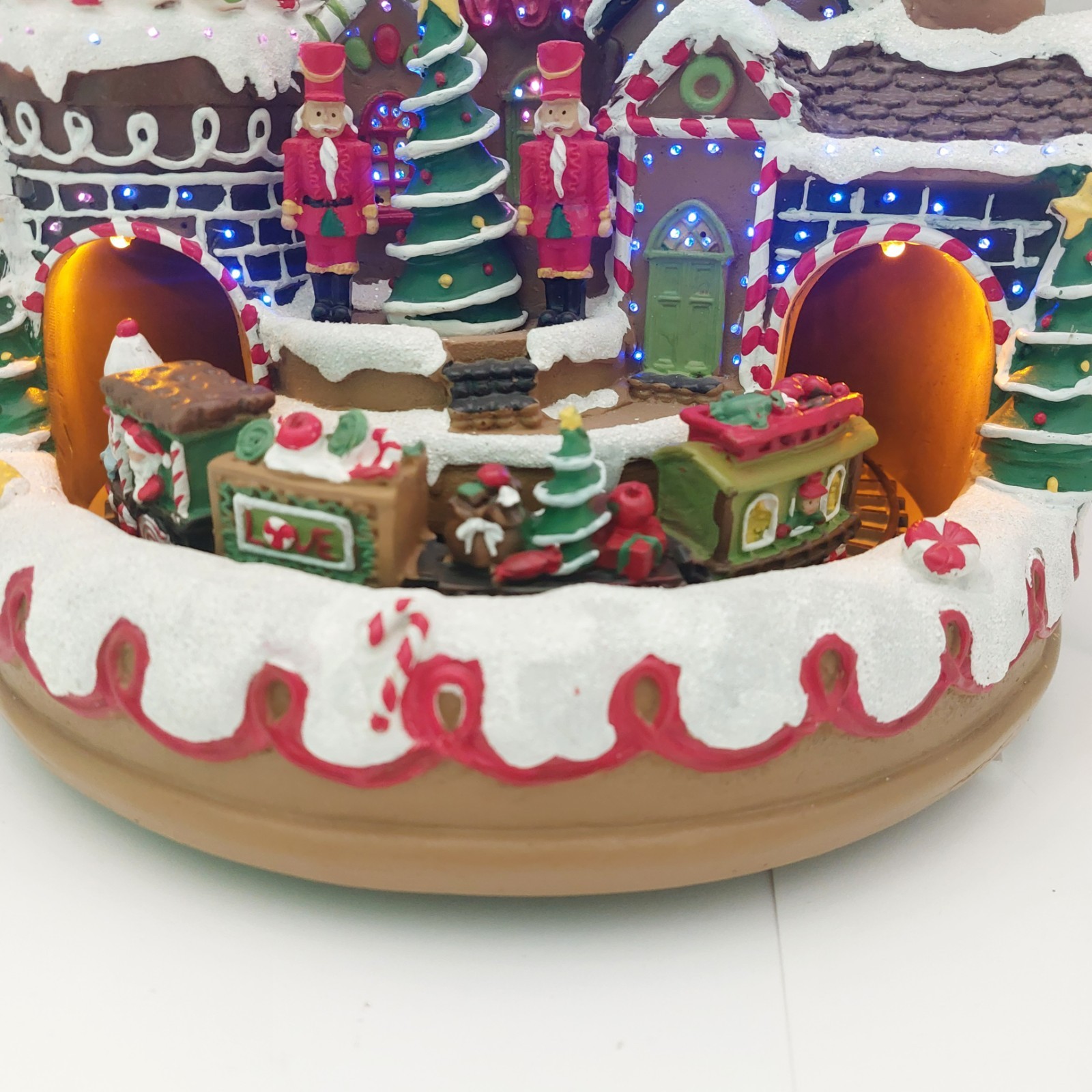 Carole Towne Gabe’s Gingerbread Village 2022 LED Lighted Musical Train