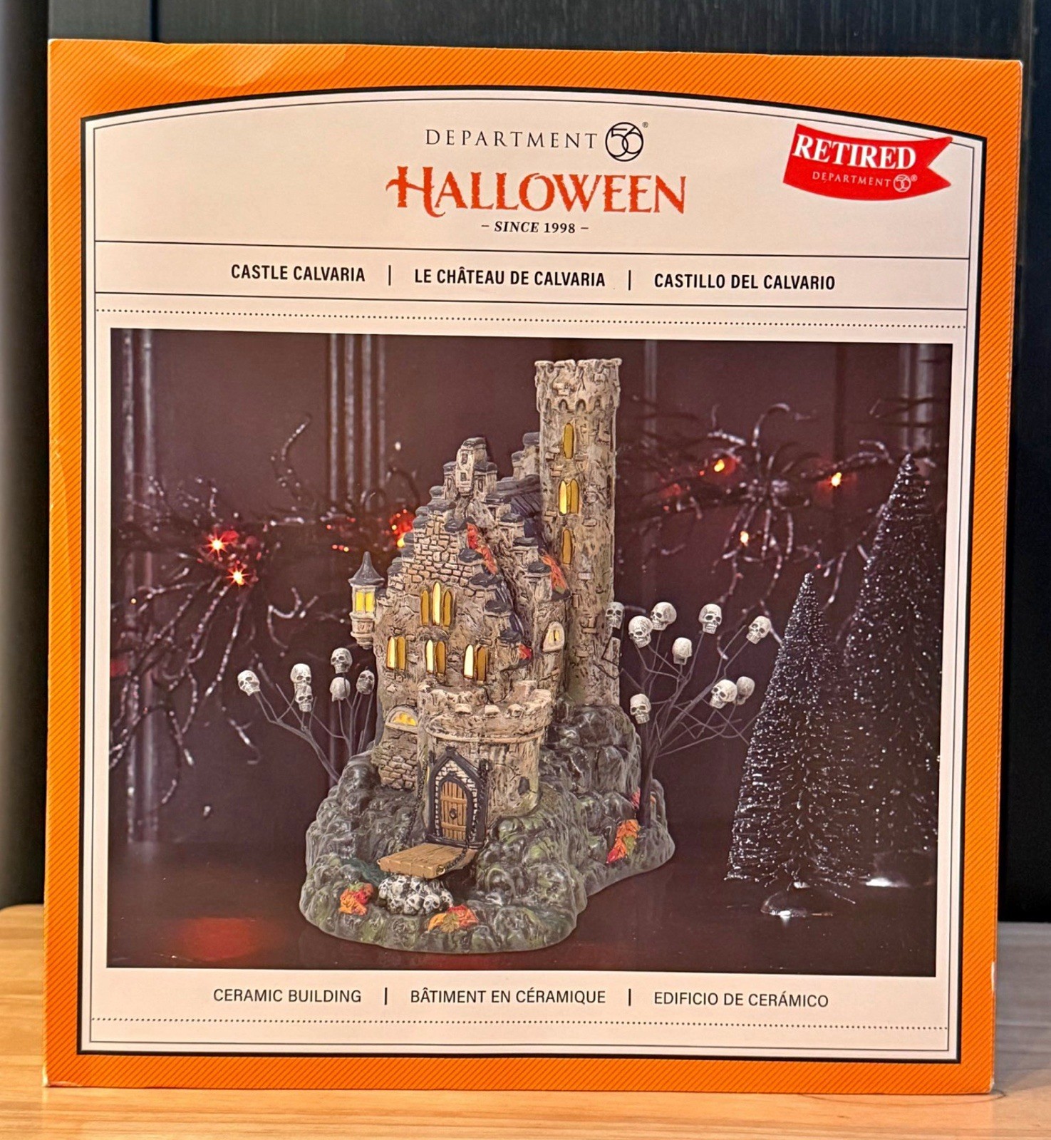 Department 56 Halloween – Castle Calvaria – #6011444 NEW