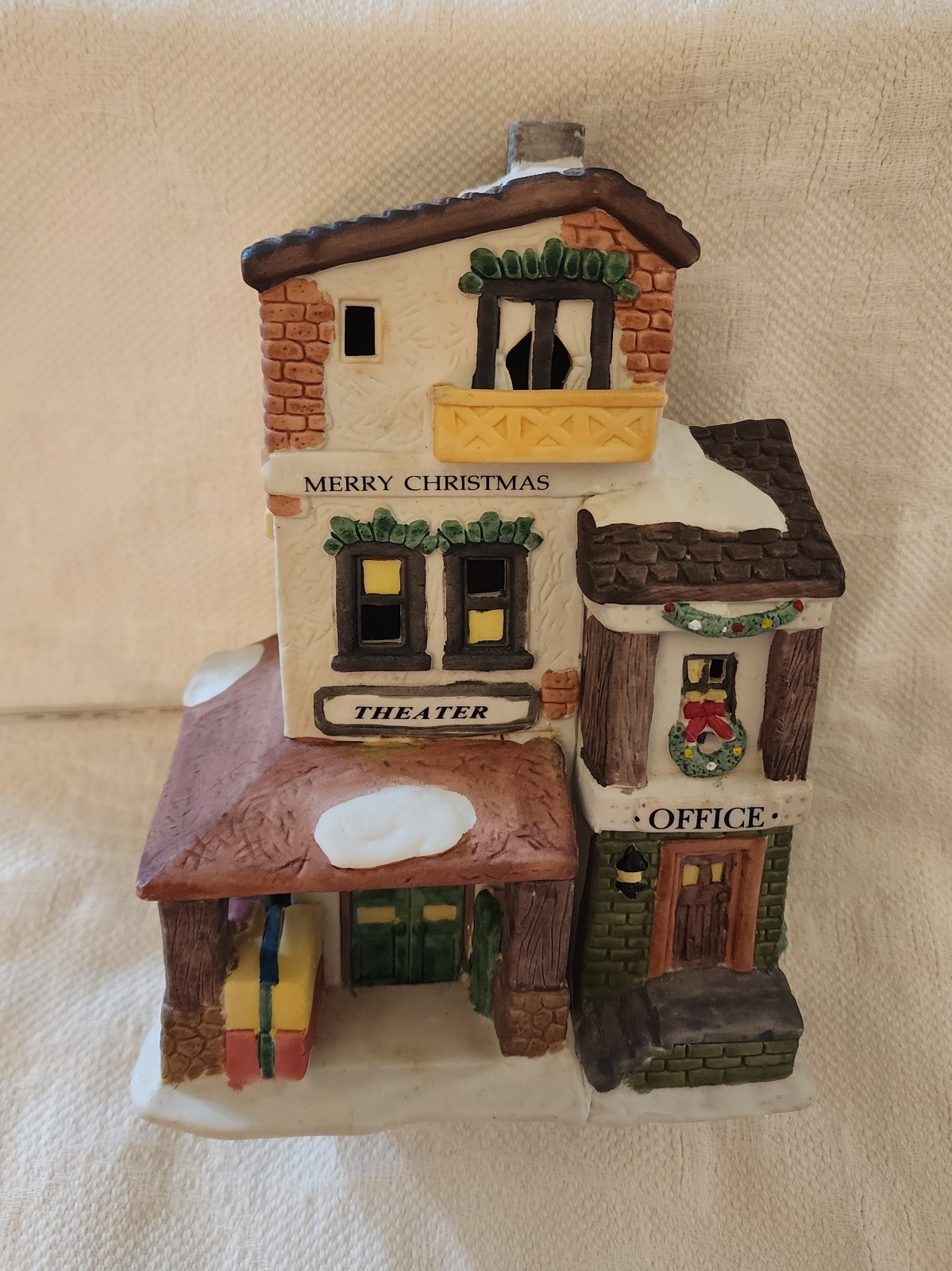 1993 “Transit Office” Holiday Expressions Christmas Village by Collins