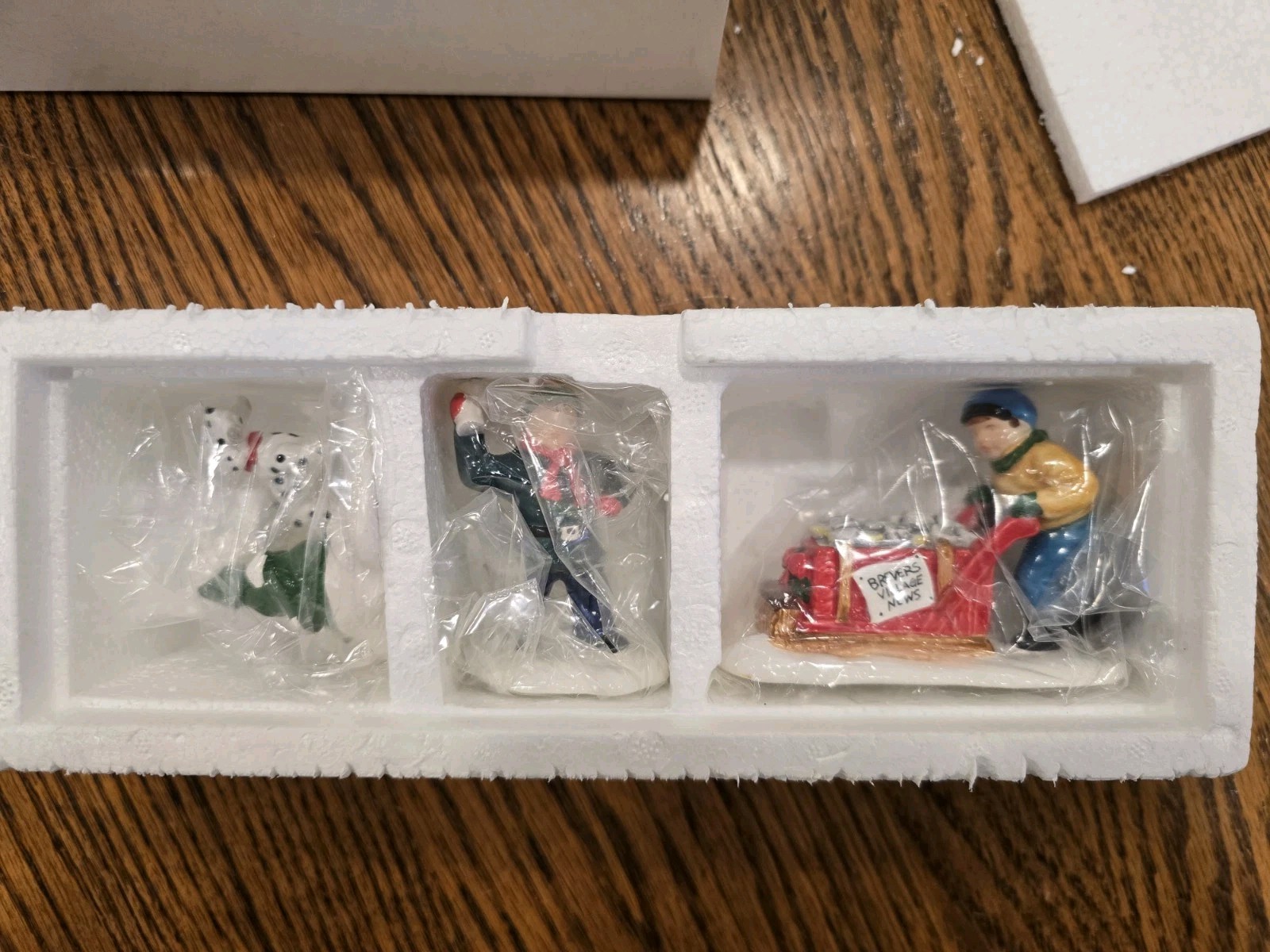 Dept 56 Snow Village – Early Morning Delivery set of 3