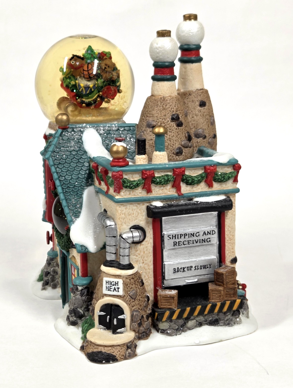 Dept 56 North Pole Series Flurry’s Snowglobe Maker Christmas Village 56763 Box