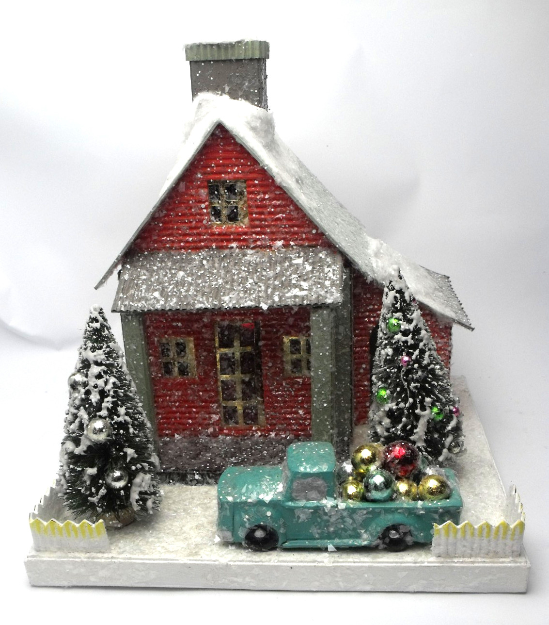 Cody Foster Special Delivery Snowy Holiday Christmas Village Mantel House