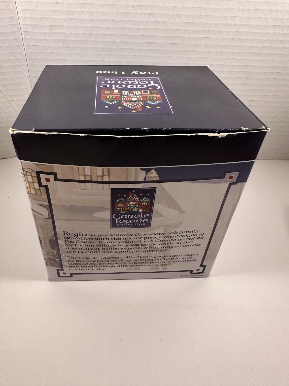 Carole Towne Collection Play Time Accessory With Box Christmas Village Displays
