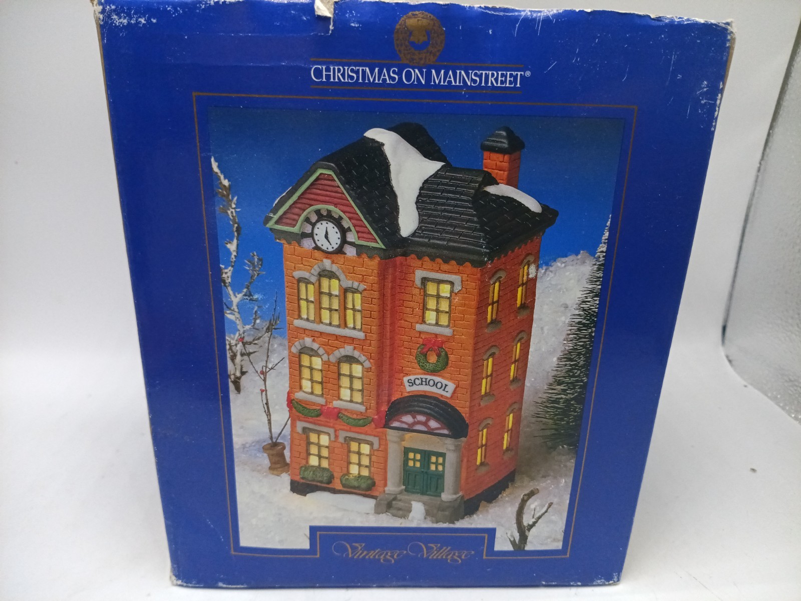 Christmas On Mainstreet Vintage Village Collection: School + Many Other Figures