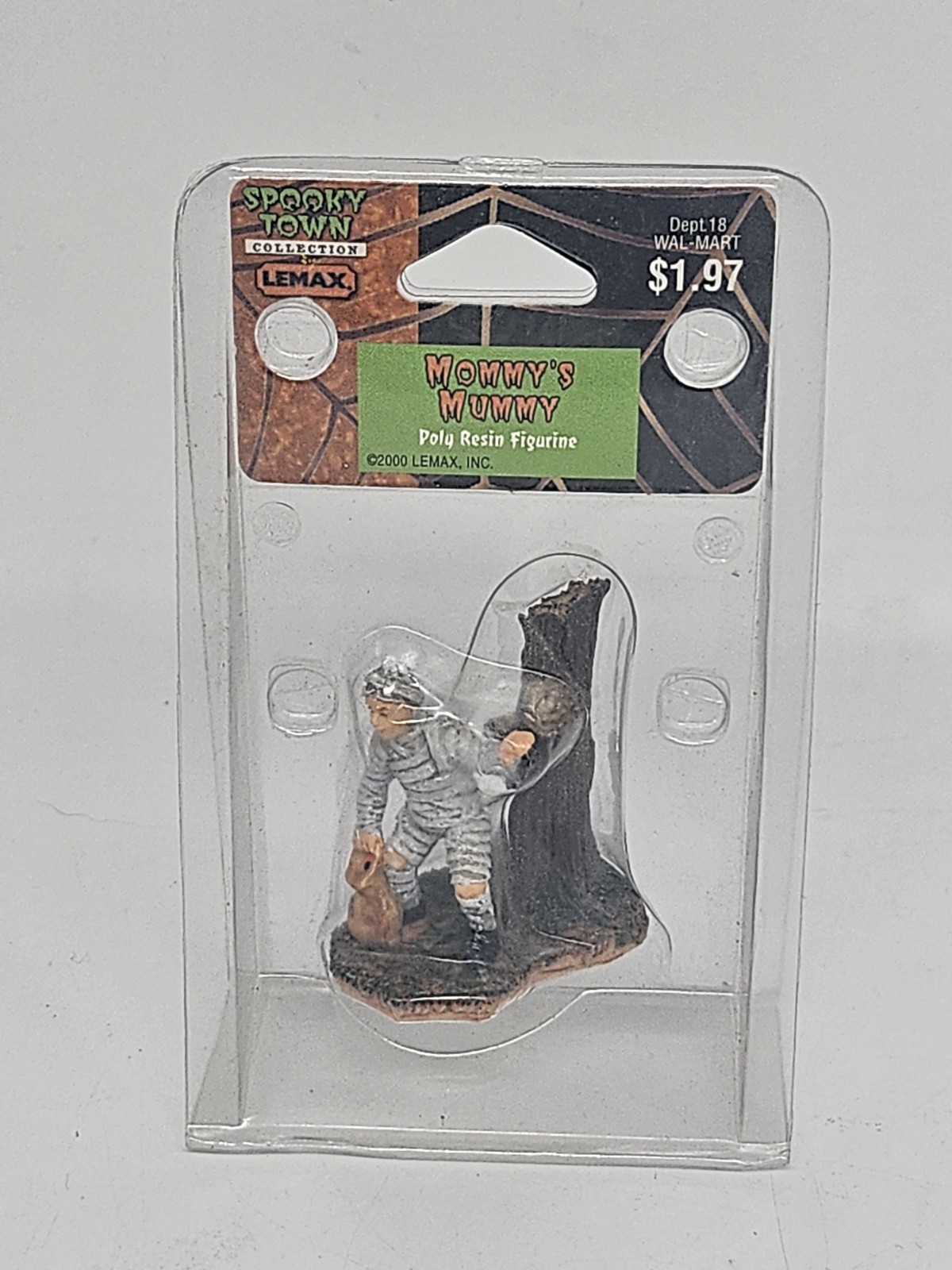 RARE Lemax Halloween Spooky Town collection mommy’s mummy 2000 02391 Retired NEW