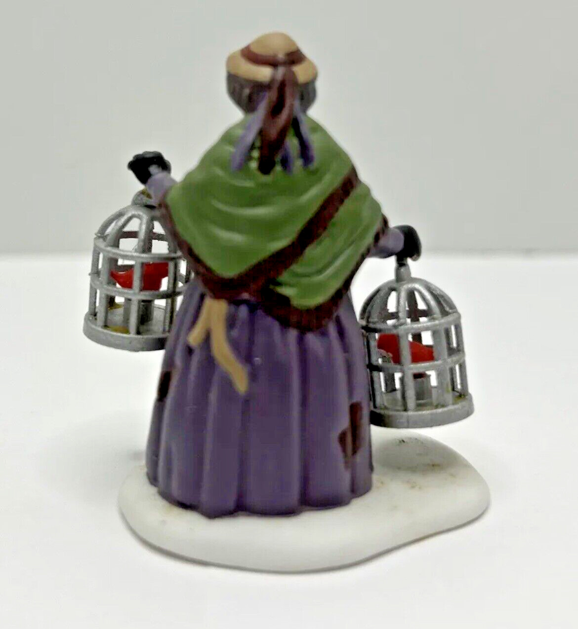The Bird Seller Department 56 #5803-3 Heritage Village Collection Acc Vintage