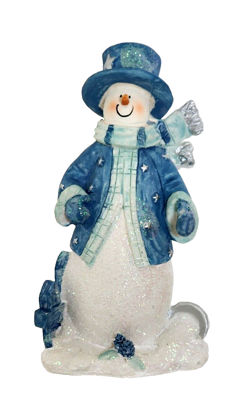 Snow Glow Christmas Figures – Santa, Snowman, Angel – Lighted Set of 3 Used