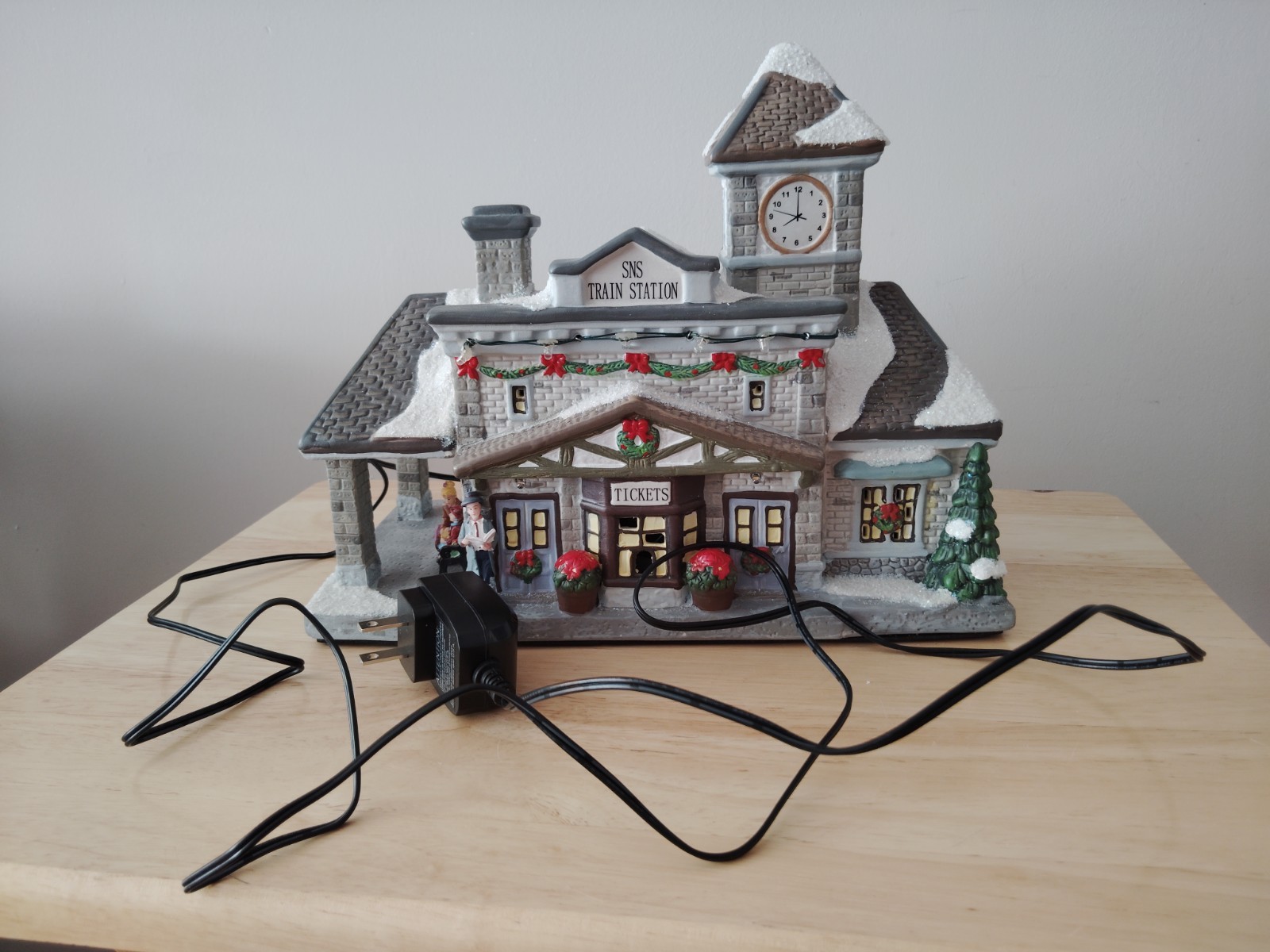 St Nicholas Square Train Station Illuminated Christmas Village “2021”