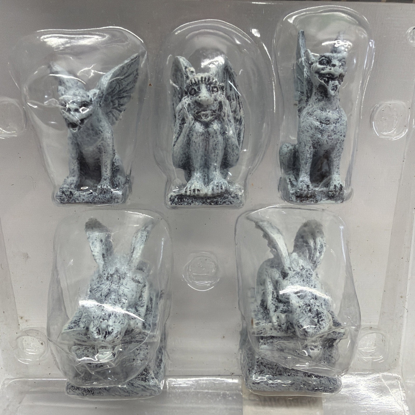 Lemax Gargoyles Spooky Town Figurine Set of 5 Halloween Accessory New 52124