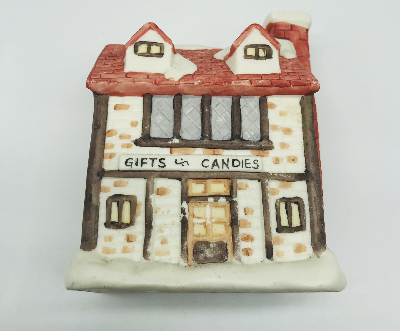 Christmas Village Gifts & Candies Shop Americana Light Up House 1987 A1