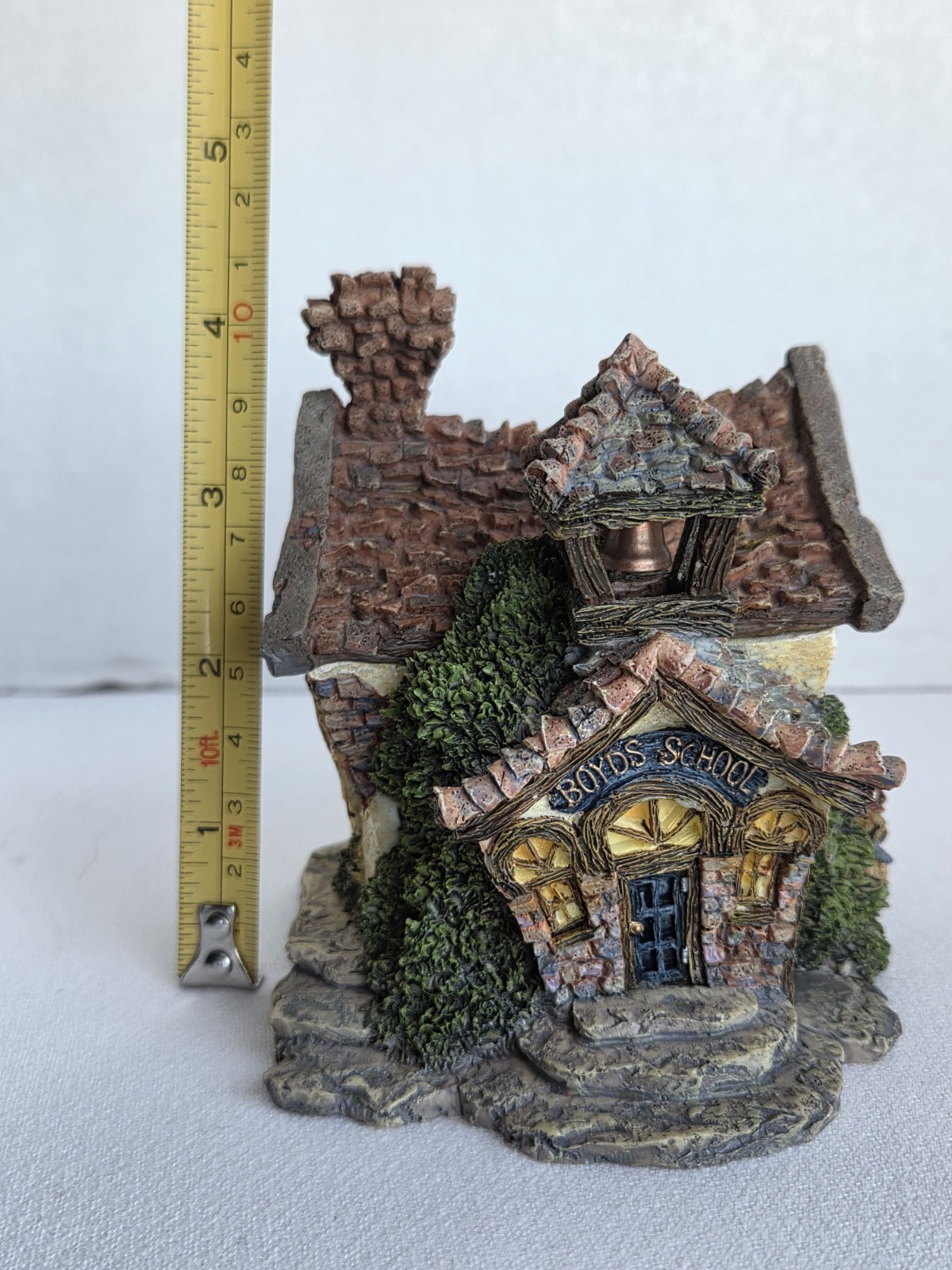 Boyds Bears Bearly-Built Village Lot – Public Library 19006 & Boyds School Resin