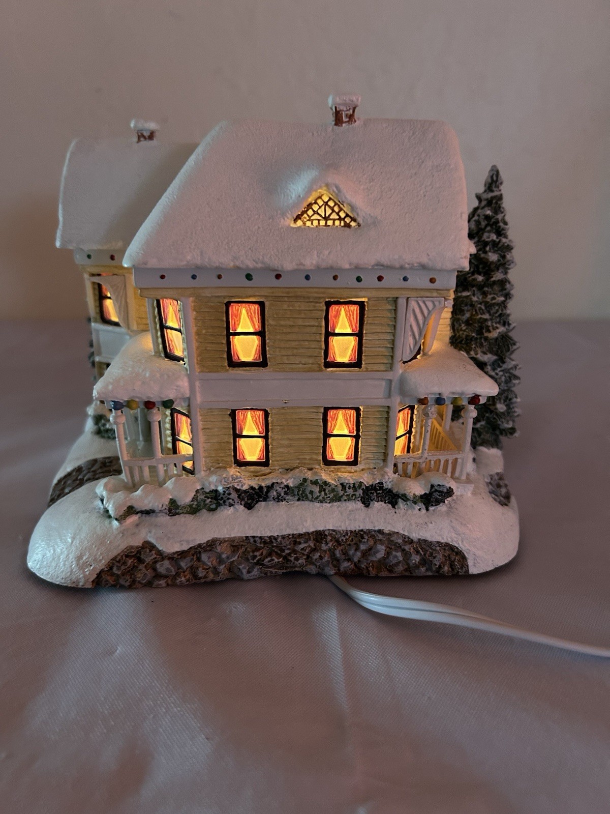 Hawthorne Village Thomas Kinkade Victorian Homestead Christmas Collection