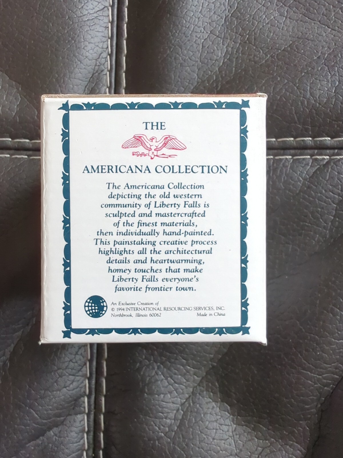 Vintage 1994 Liberty Falls City Hall The Americana Collection AH84