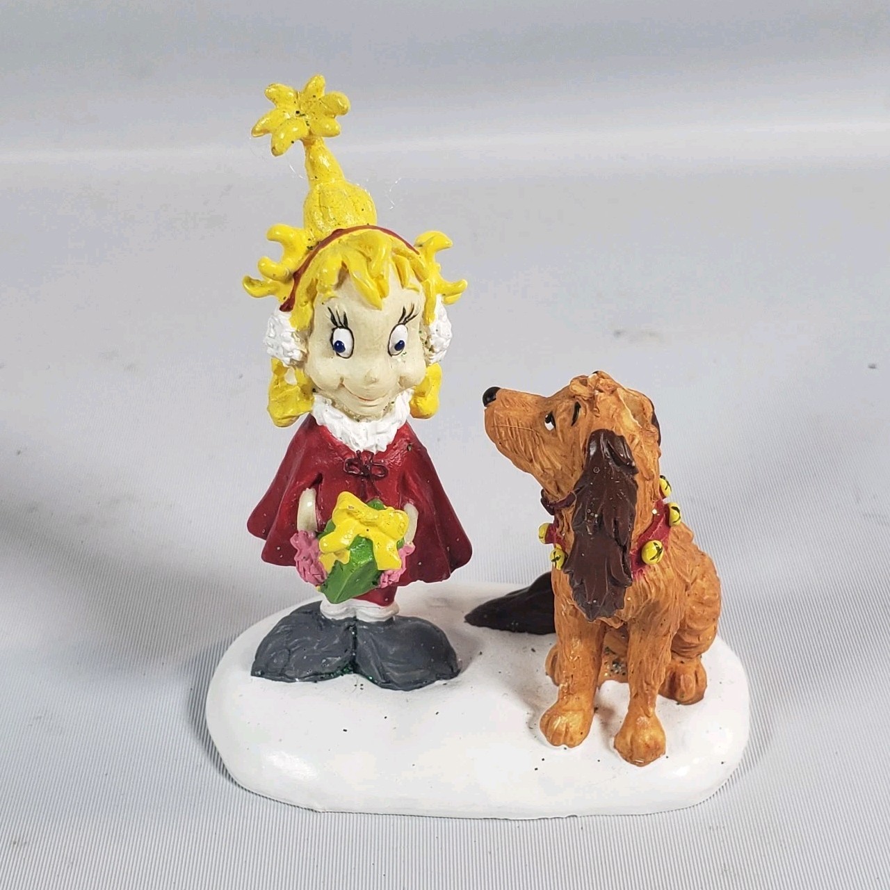 Dept.56 Dr. Seuss The Grinch Stole Christmas Cindy Lou (Missing Antlers)