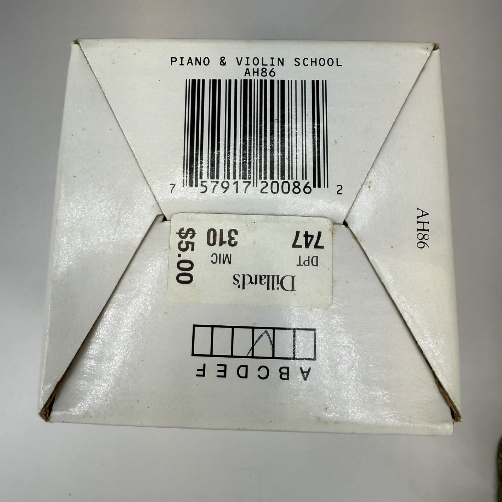 Liberty Falls Muriel Phillips Piano & Violin School Miniature Village 1994 -AH86