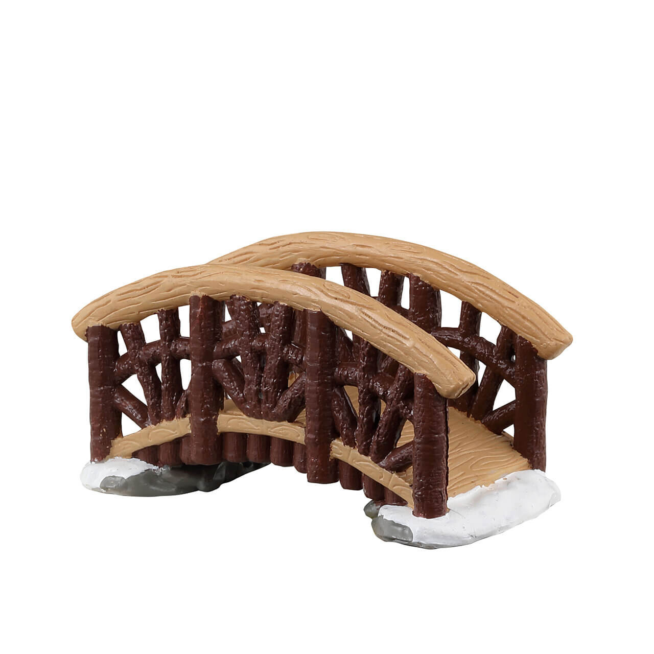 Lemax 2023 Rustic Footbridge Vail Village #34096 Charming Old Fashioned Flair