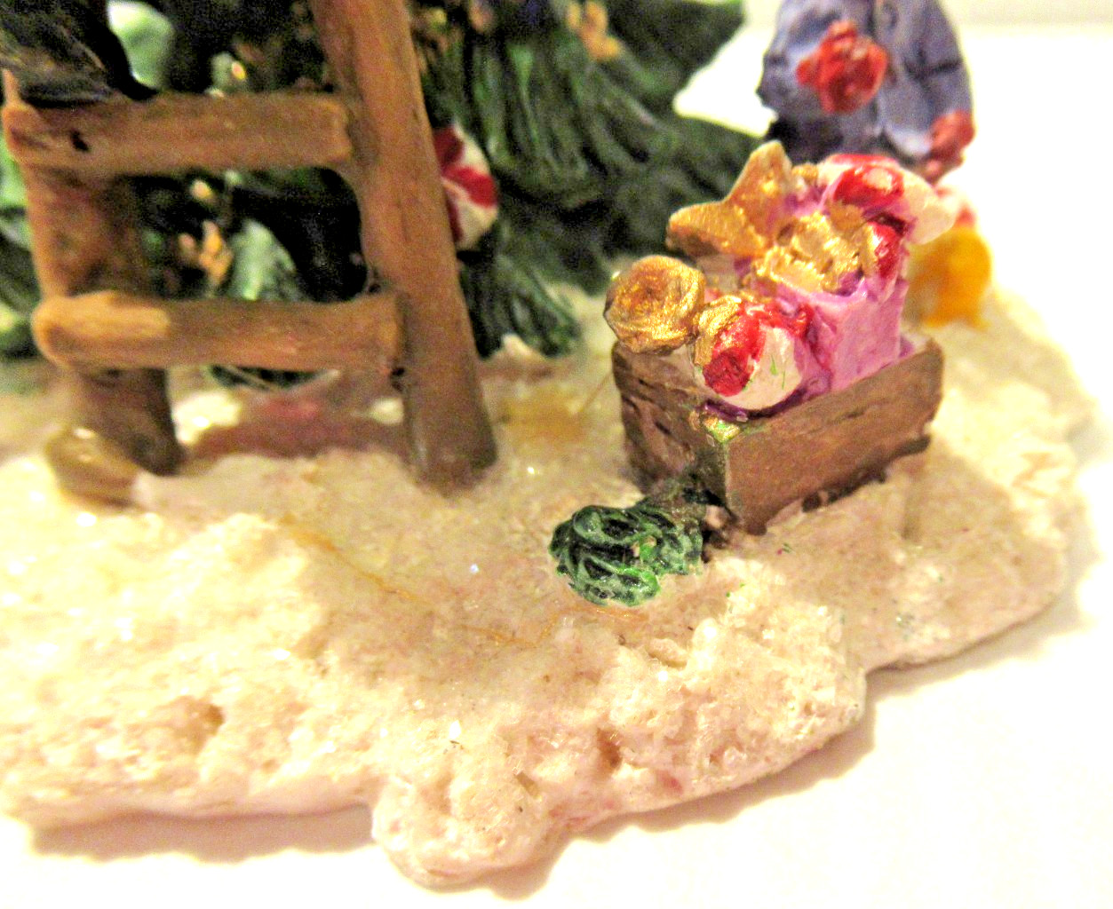 COBBLESTONE CORNERS “WINDHAM HEIGHTS: DECORATING THE CHRISTMAS TREE” ~ RARE !!!