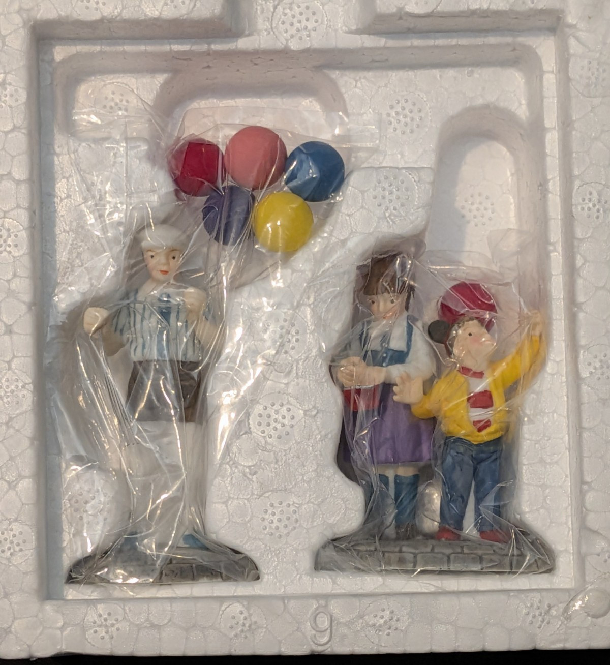 Department 56 Disney Parks Village “Balloon Seller” Set of 2 #53539