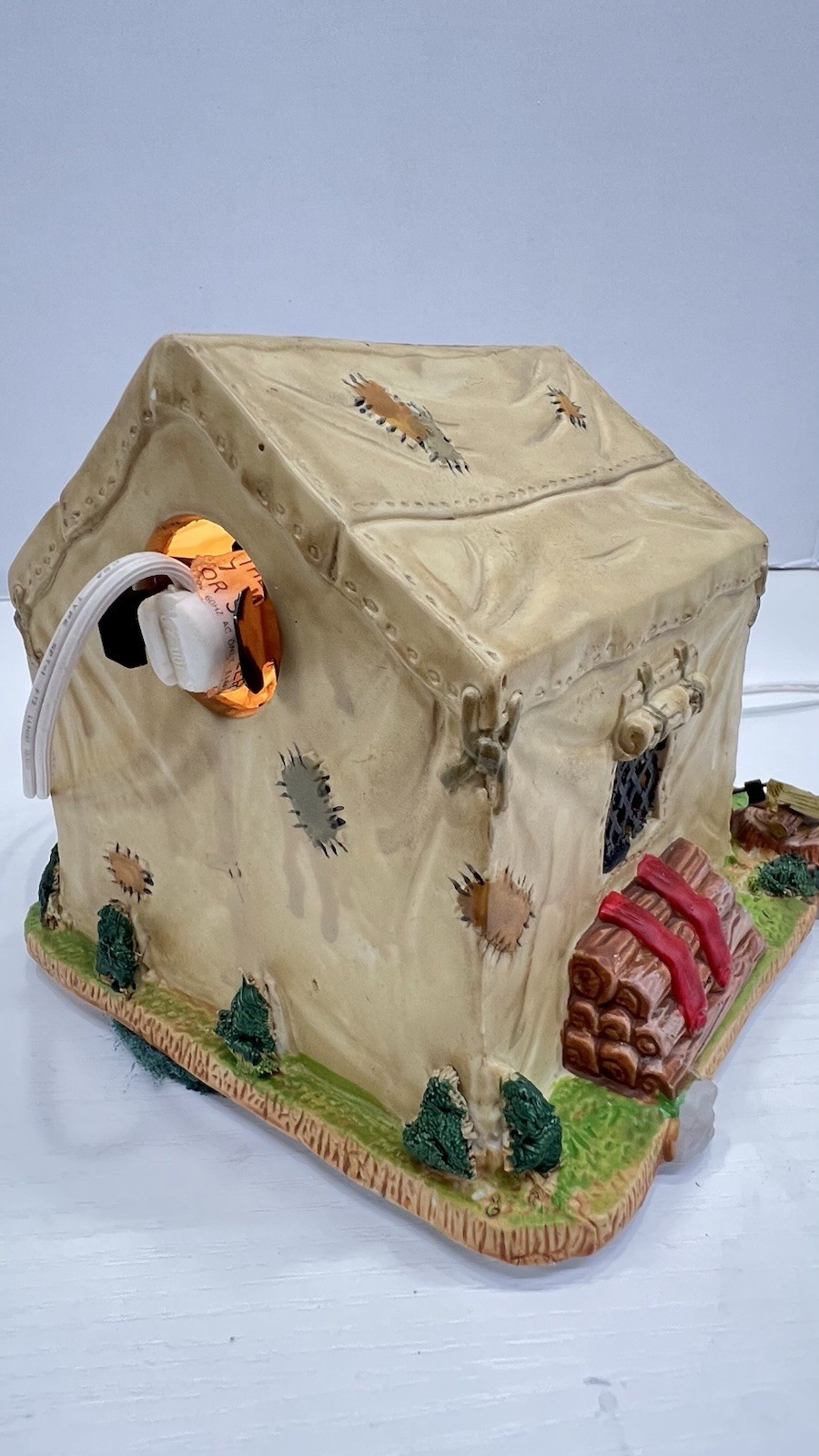 Lemax Vail Village Collection “Camping Tent” 75546 Retired 2007 Brand NEW !