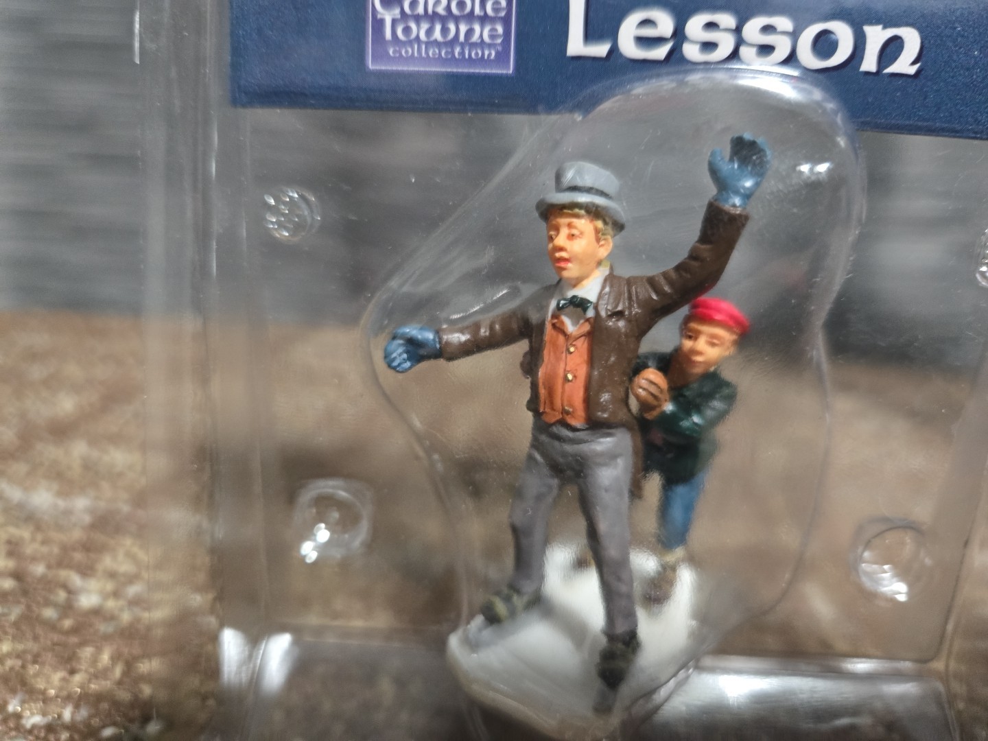 Two(2) LEMAX CAROLE TOWNE Collection- Papa’s Lesson & Fly Fishing With Dad