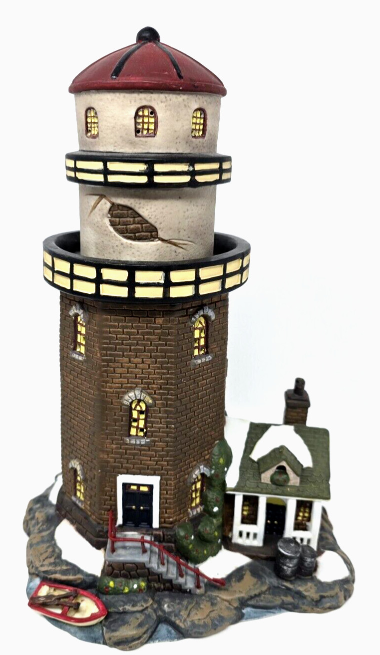 VTG 2000 Santa’s Workbench Collection Classic Series Standing Stones Lighthouse