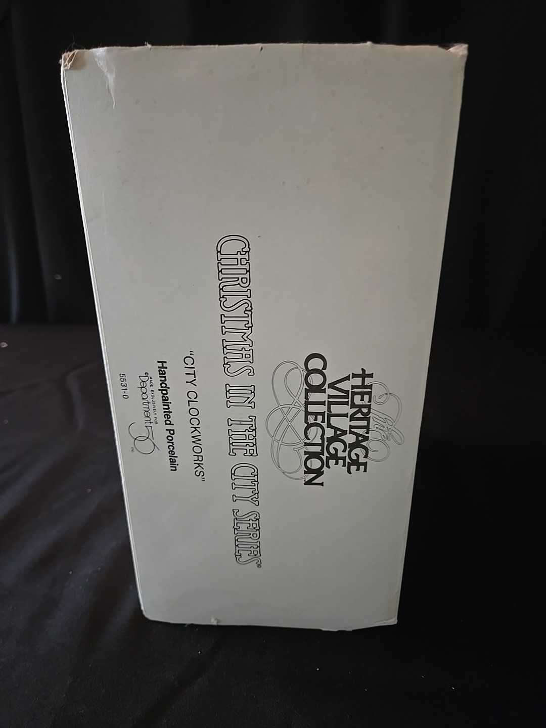Dept 56 #5531-0 City Clockworks Christmas In The City Series Heritage Village