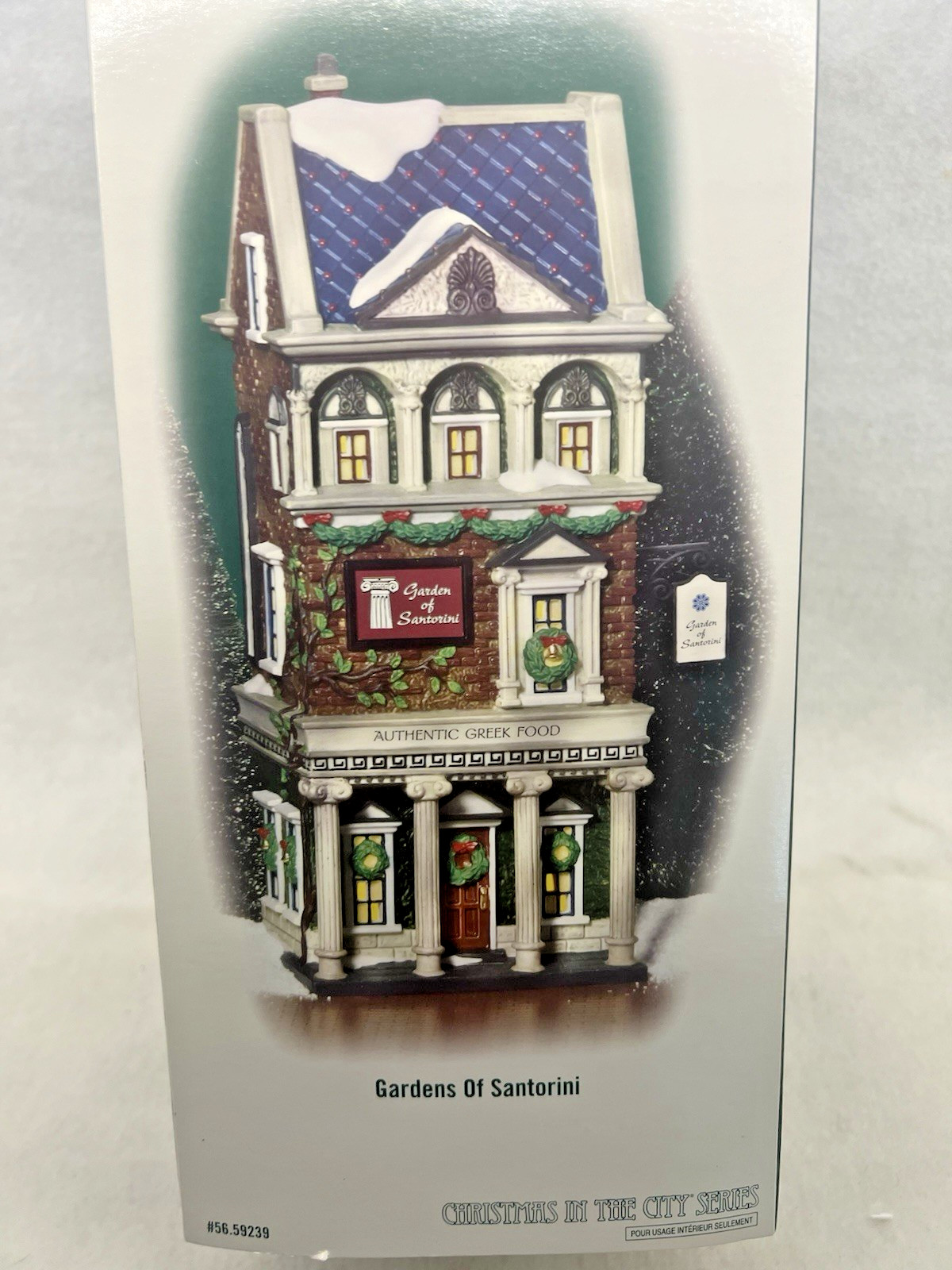 Dept 56 Christmas in the City “Gardens of Santorini” – #7651985