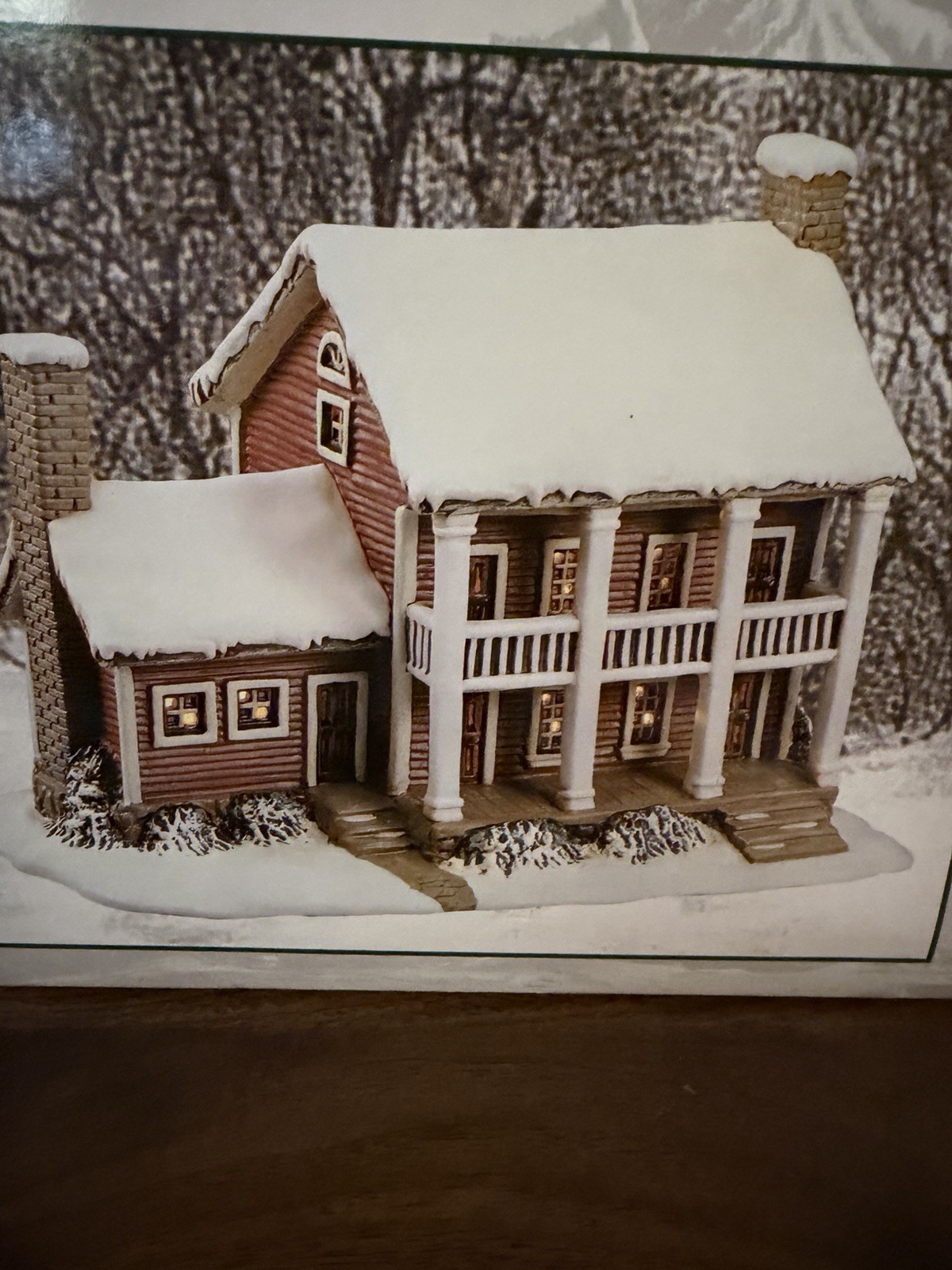 Vintage 2003 Currier & Ives Museum City Of NY American Winter Scene Works!