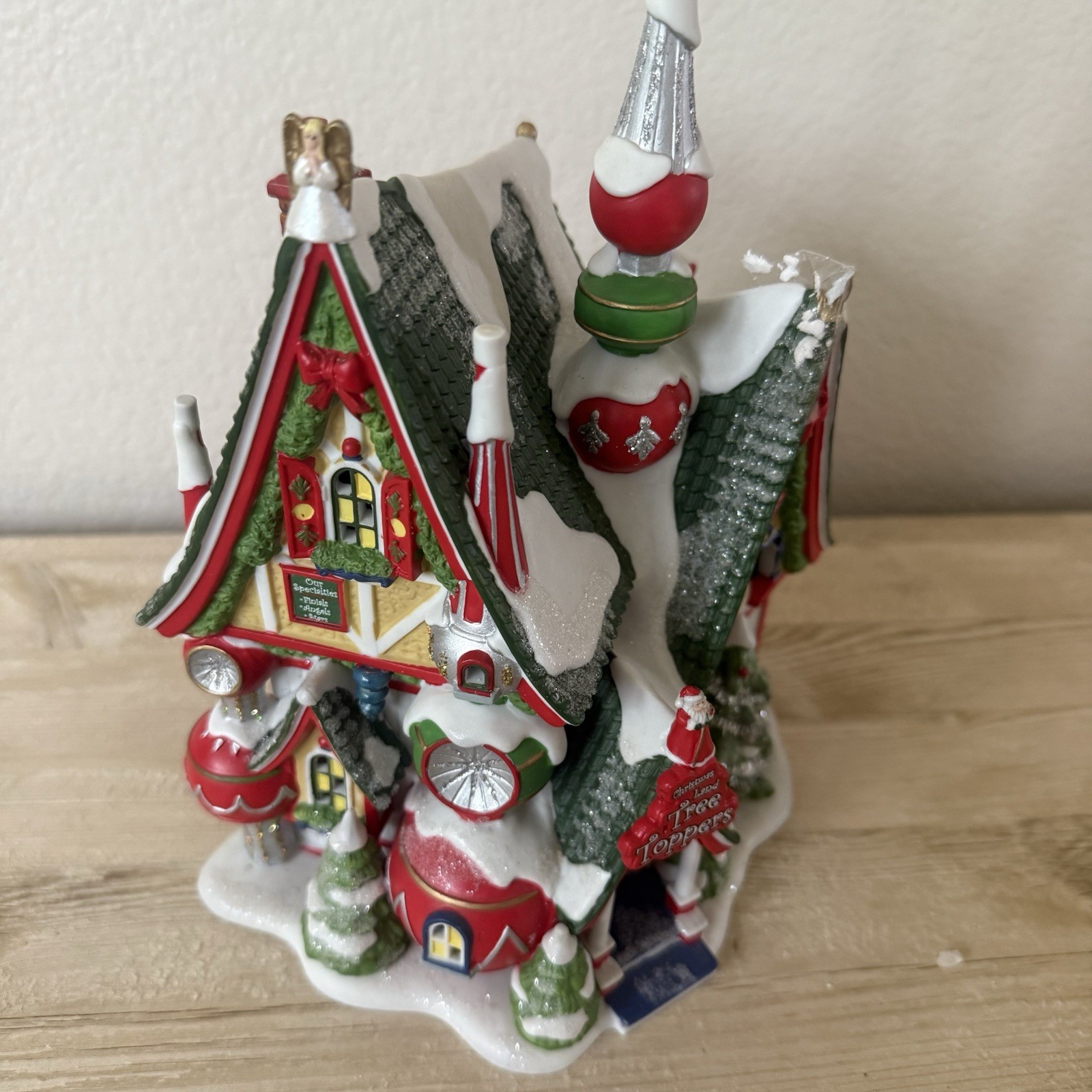 Department 56 Christmasland Tree Toppers North Pole Series #56.56960 Lighted