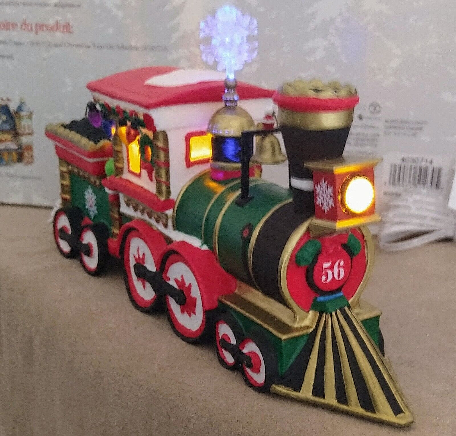 Northern Lights Express Engine #4030714 Department 56 North Pole-BUYER GUARANTEE