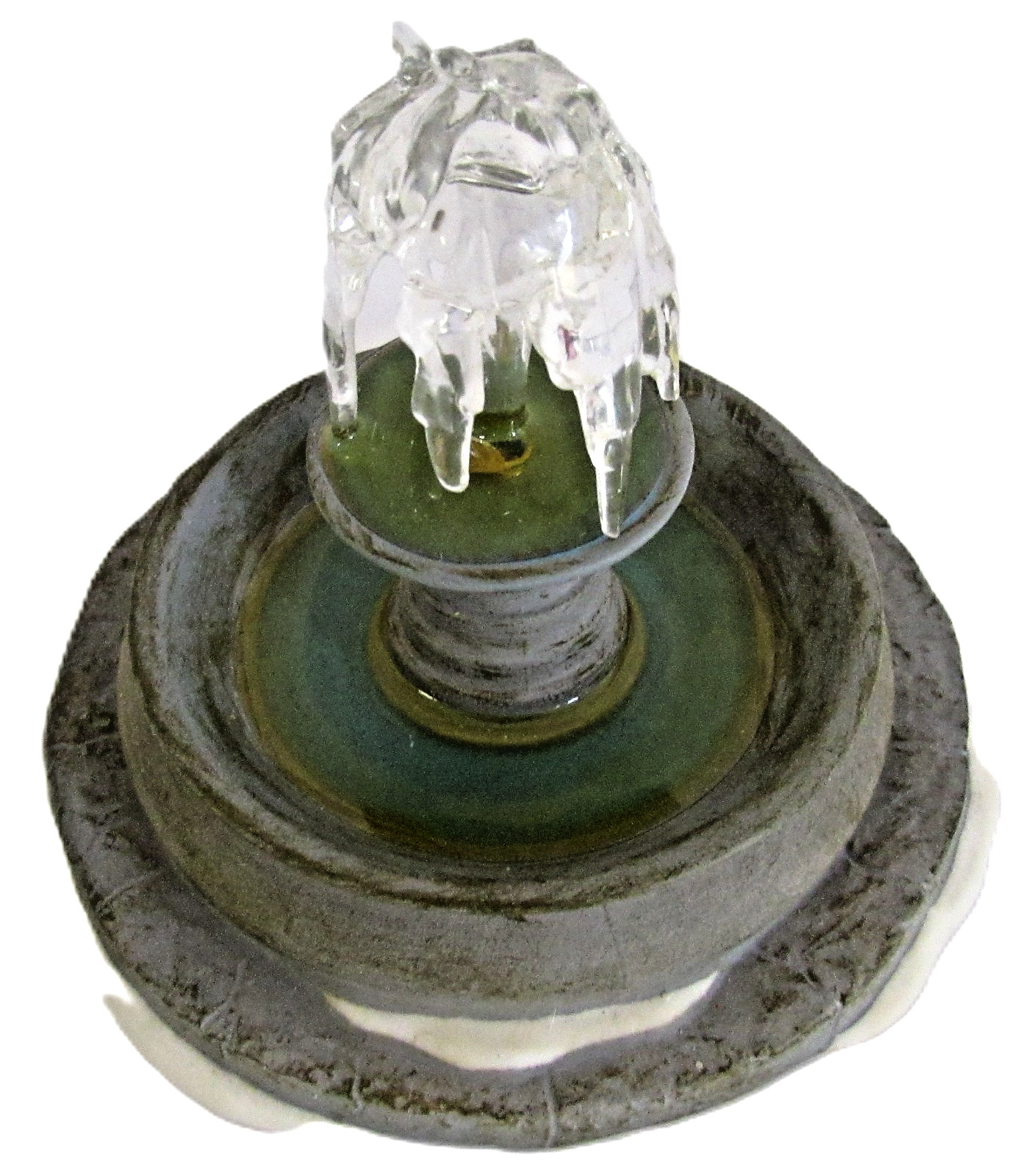 DEPT 56 “UPTOWN FOUNTAIN” ~ (2012) ~ ** VILLAGE ACCESSORY ** RARE !!!!