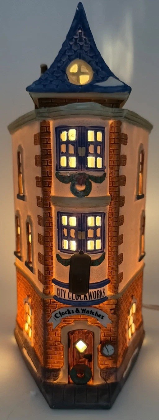 Dept 56 #5531-0 City Clockworks Christmas In The City Series Heritage Village