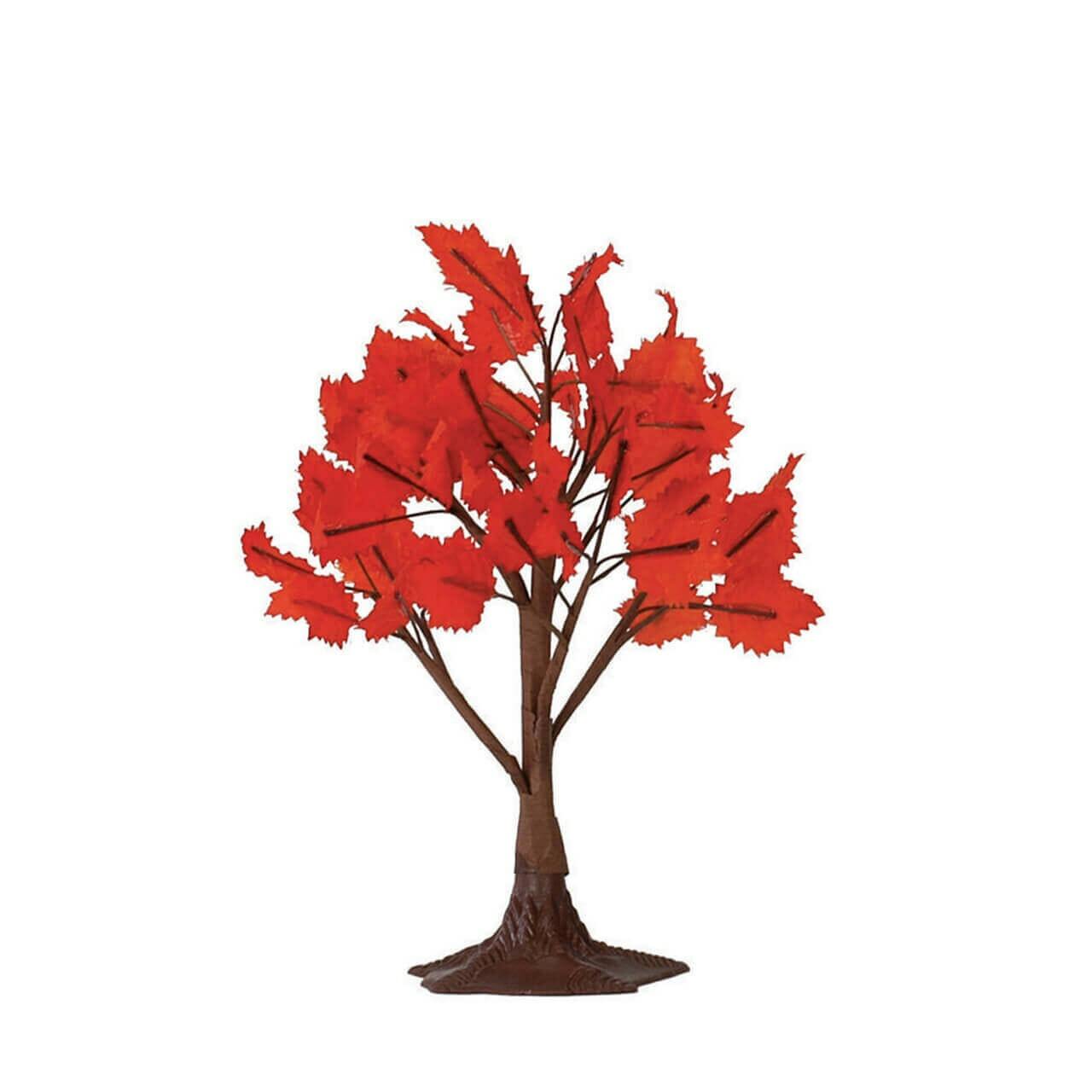 Lemax 2004 6″ Maple Tree General Products #44146 Nature Branches Bendable Rust