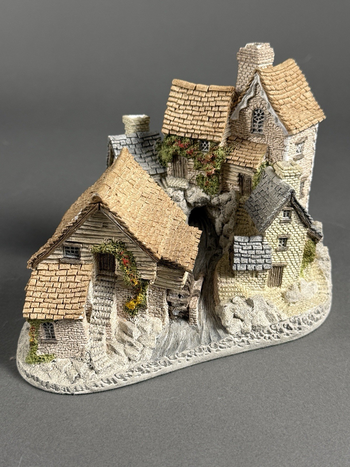 Brookside Hamlet David Winter Hand Made & Painted In Great Britain 1982 Cottage
