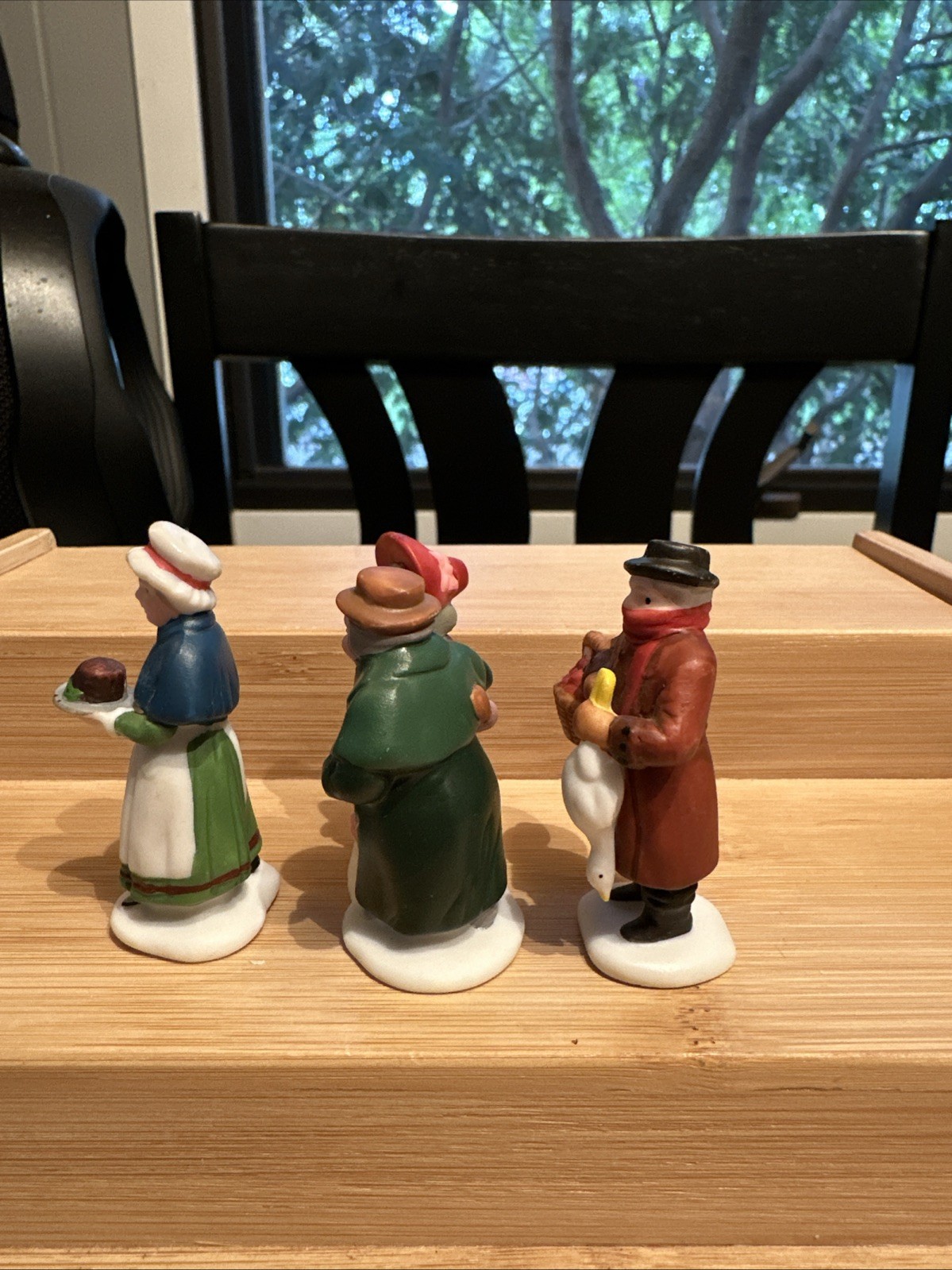 Dept 56 Dickens Village Fezziwigs and Friends #59285 Set of 3 Figures