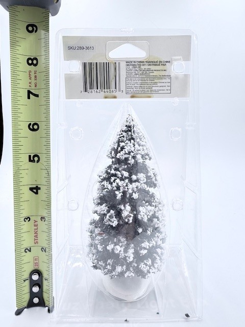 Lemax Evergreen Tree medium 1994 Village Collection Landscape Christmas #6