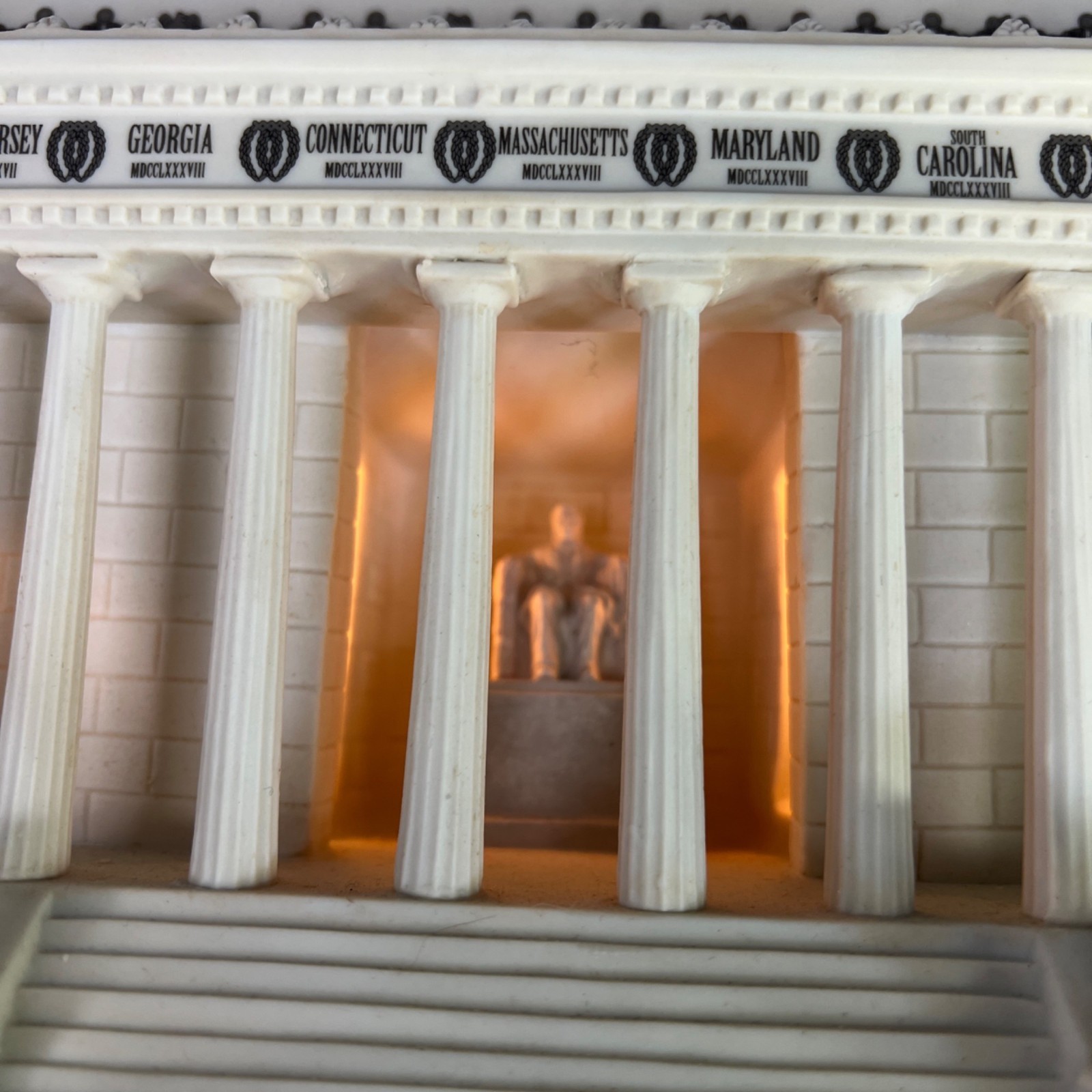 Dept 56 The Lincoln Memorial American Pride Collection From 2001 (No Box)